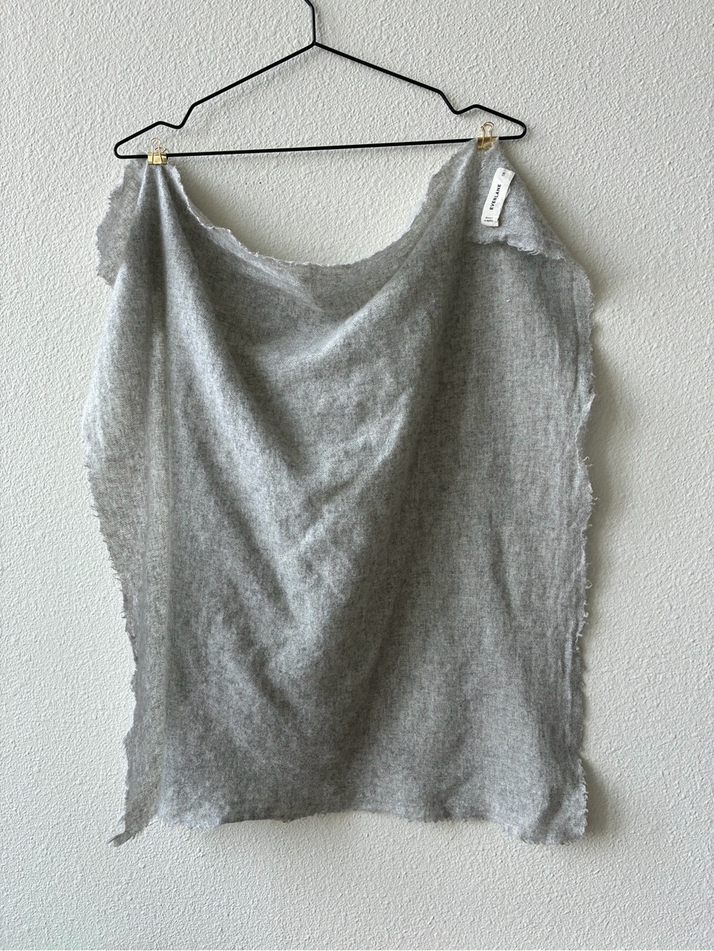 Everlane Heather Gray Scarf